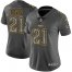 Nike Pittsburgh Steelers #21 Sean Davis Gray Static Womens Stitched NFL Vapor Untouchable Limited Jersey
