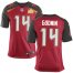 Nike Tampa Bay Buccaneers #14 Chris Godwin Red Team Color Mens Super Bowl LV Champions Patch Stitched NFL Vapor Untouchable Elite Jersey