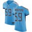 Nike Tennessee Titans #59 Wesley Woodyard Light Blue Alternate Mens Stitched NFL Vapor Untouchable Elite Jersey