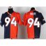Nike Denver Broncos #94 DeMarcus Ware Orange/Navy Blue Mens Stitched NFL Elite Split Jersey