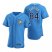 Tampa Bay Rays #84 John Curtiss Mens Nike Light Blue Alternate 2020 Authentic Team MLB Jersey