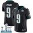 Nike Philadelphia Eagles #9 Nick Foles Black Alternate Super Bowl LII Mens Stitched NFL Vapor Untouchable Limited Jersey