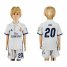 Real Madrid #20 Jese White Home Kid Soccer Club Jersey