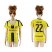 Womens Dortmund #22 Pulisic Home Soccer Club Jersey
