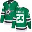 Adidas Dallas Stars #23 Esa Lindell Green Home Authentic Youth Stitched NHL Jersey