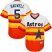 Houston Astros #5 Jeff Bagwell White/Orange Cooperstown Stitched Youth MLB Jersey