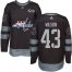 Adidas Washington Capitals #43 Tom Wilson Black 1917-2017 100th Anniversary Stitched NHL Jersey