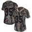Nike New England Patriots #35 Kyle Dugger Camo Womens Stitched NFL Limited Rush Realtree Jersey