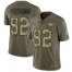 Nike Kansas City Chiefs #92 Tanoh Kpassagnon Olive/Camo Mens Stitched NFL Limited 2017 Salute To Service Jersey