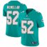 Nike Miami Dolphins #52 Raekwon McMillan Aqua Green Team Color Mens Stitched NFL Vapor Untouchable Limited Jersey