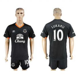 Everton #10 Lukaku Away Soccer Club Jersey
