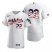 Oakland Athletics #22 Ramon Laureano Mens Nike White Fluttering USA Flag Limited Edition Authentic MLB Jersey