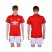 Manchester United Blank Red Home Soccer Club Jersey