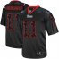 Nike New England Patriots #11 Julian Edelman New Lights Out Black Mens Stitched NFL Elite Jersey