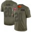 Nike San Francisco 49ers #20 Jimmie Ward Camo Mens Stitched NFL Limited 2019 Salute To Service Jersey