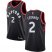 Mens Nike Toronto Raptors #2 Kawhi Leonard Black NBA Swingman Statement Edition Jersey