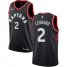 Mens Nike Toronto Raptors #2 Kawhi Leonard Black NBA Swingman Statement Edition Jersey