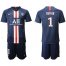 Paris Saint-Germain #1 Buffon Home Soccer Club Jersey