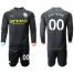 Manchester City Personalized Away Long Sleeves Soccer Club Jersey