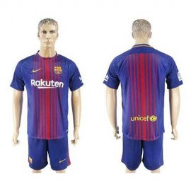 Barcelona Blank Home Soccer Club Jersey