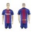 Barcelona Blank Home Soccer Club Jersey