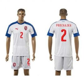 Czech #2 Prochazka Away Soccer Country Jersey