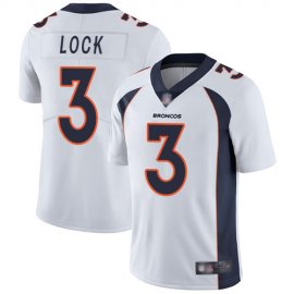 Nike Denver Broncos #3 Drew Lock White Youth Stitched NFL Vapor Untouchable Limited Jersey