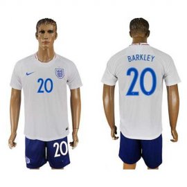 England #20 Barkley Home Soccer Country Jersey