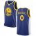 Warriors #0 DAngelo Russell Blue Basketball Swingman Icon Edition Jersey