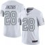 Nike Las Vegas Raiders #28 Josh Jacobs White Youth Stitched NFL Limited Rush Jersey