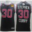 Warriors #30 Stephen Curry Black 2015 All Star The Finals Patch Stitched NBA Jersey