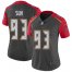 Nike Tampa Bay Buccaneers #93 Ndamukong Suh Gray Womens Stitched NFL Limited Inverted Legend Jersey