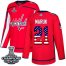 Adidas Washington Capitals #21 Dennis Maruk Red Home Authentic USA Flag Stanley Cup Final Champions Stitched NHL Jersey