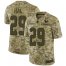 Nike Houston Texans #29 Andre Hal Camo Mens Stitched NFL Limited 2018 Salute To Service Jersey