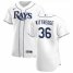 Tampa Bay Rays #36 Andrew Kittredge Mens Nike White Home 2020 Authentic Player MLB Jersey