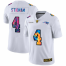 New England New England Patriots #4 Jarrett Stidham Mens White Nike Multi-Color 2020 NFL Crucial Catch Limited NFL Jersey