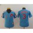 Philadelphia Phillies #3 Bryce Harper Light Blue Cool Base Cooperstown Stitched Youth MLB Jersey