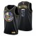 Indiana Indiana Pacers #9 T.J. McConnell Mens Golden Edition Diamond Logo 2021/22 Swingman Jersey – Black Mens