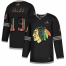 Chicago Blackhawks #19 Jonathan Toews Adidas Mens Black USA Flag Limited NHL Jersey