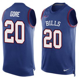Nike Buffalo Bills #20 Frank Gore Royal Blue Team Color Mens Stitched NFL Limited Tank Top Jersey