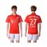 Bayern Munchen #27 Alaba Home Soccer Club Jersey