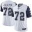 Nike Dallas Cowboys #72 Travis Frederick White Mens Stitched NFL Limited Rush Jersey