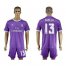 Real Madrid #13 Casilla Away Soccer Club Jersey