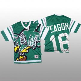 NFL Philadelphia Eagles #18 Jalen Reagor Green Mens Mitchell & Nell Big Face Fashion Limited NFL Jersey