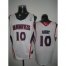 Atlanta Hawks 10 BIBBY white jerseys Cheap
