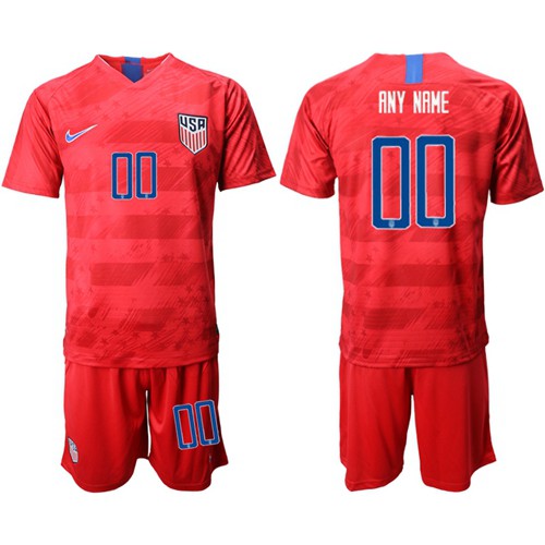 USA Personalized Away Soccer Country Jersey USA Personalized Away Soccer Country Jersey
