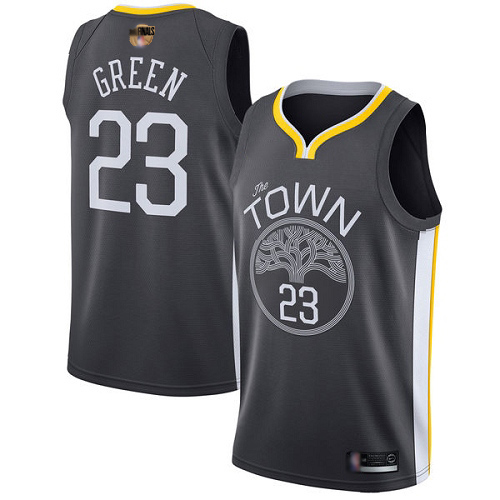 Warriors #23 Draymond Green Black 2019 Finals Bound Womens Basketball Swingman Statement Edition Jersey Warriors #23 Draymond Green Black 2019 Finals Bound Womens Basketball Swingman Statement Edition Jersey