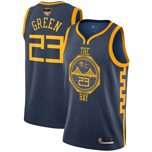 Warriors #23 Draymond Green Navy 2019 Finals Bound Basketball Swingman City Edition 2018/19 Jersey Warriors #23 Draymond Green Navy 2019 Finals Bound Basketball Swingman City Edition 2018/19 Jersey