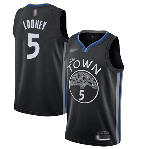 Warriors #5 Kevon Looney Black Basketball Swingman City Edition 2019/20 Jersey Warriors #5 Kevon Looney Black Basketball Swingman City Edition 2019/20 Jersey