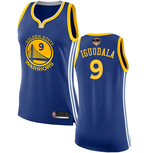 Warriors #9 Andre Iguodala Blue 2019 Finals Bound Womens Basketball Swingman Icon Edition Jersey Warriors #9 Andre Iguodala Blue 2019 Finals Bound Womens Basketball Swingman Icon Edition Jersey